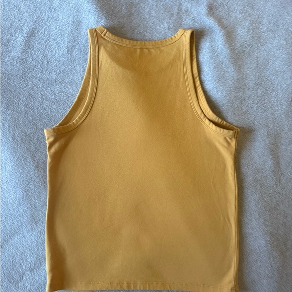 American Eagle Outfitters Mustard Yellow Tank Top - Picture 2 of 2